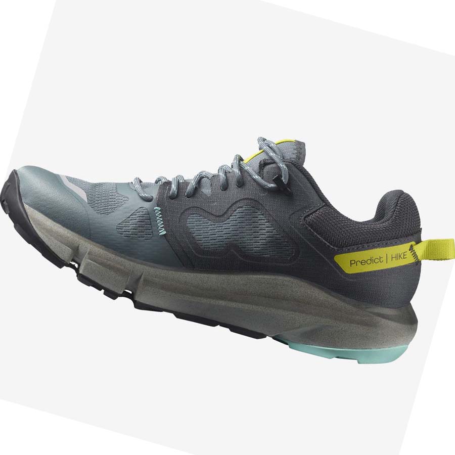 Tenis Senderismo Salomon WoPREDICT HIKE GORE-TEX Mujer Plateados | MX 2789DFM